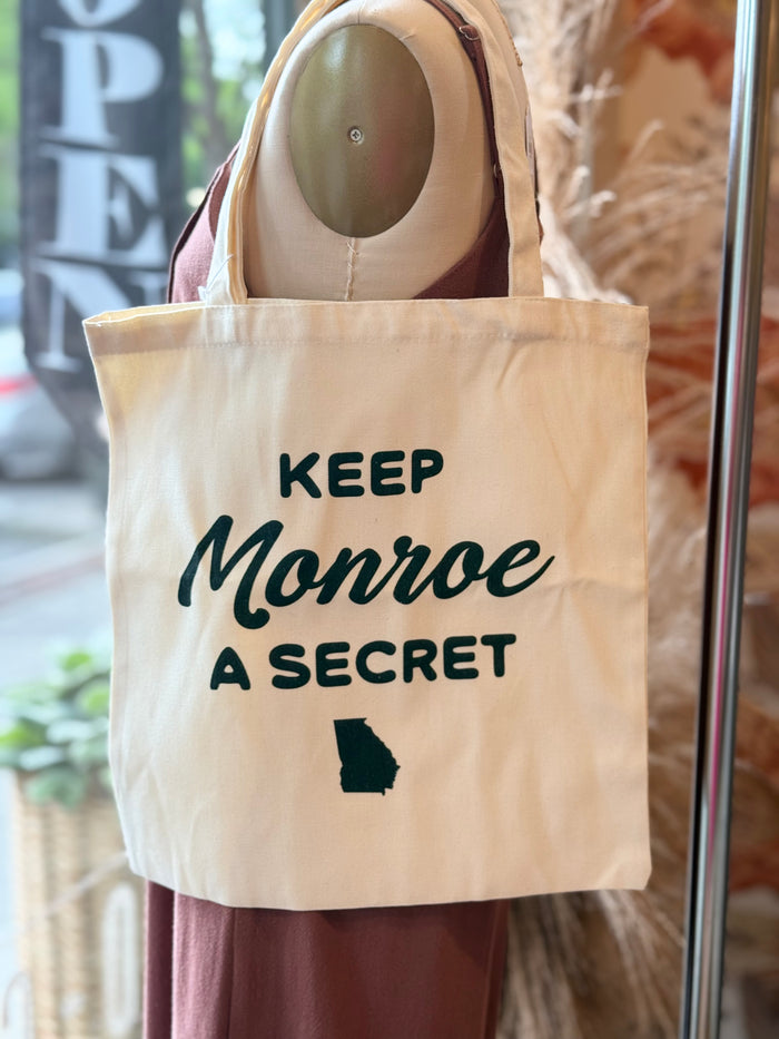 Keep Monroe A Secret Tote