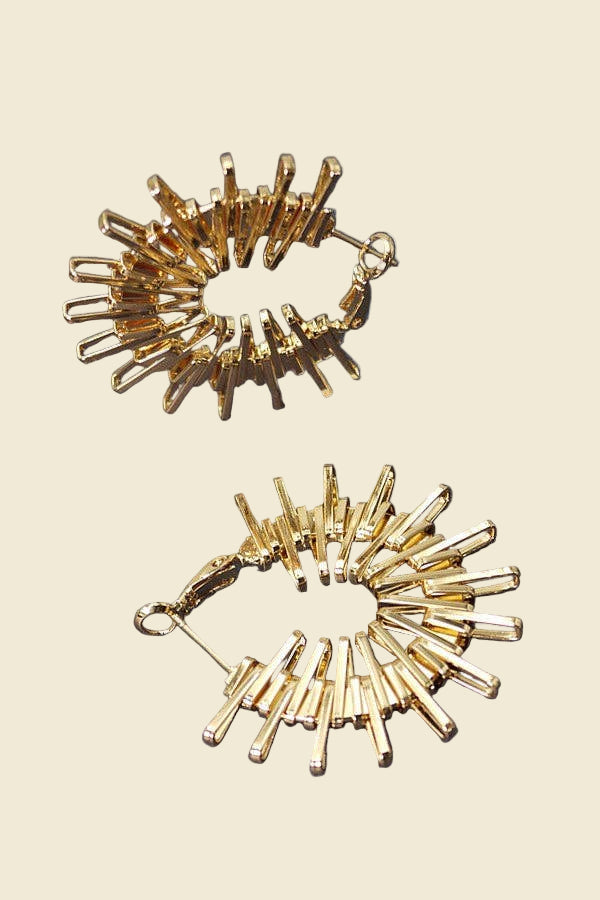 Wired Hoop Earrings