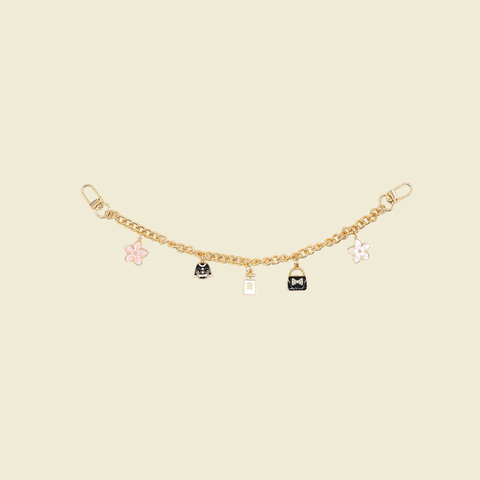 Flower + Accessories Bag Charm