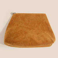 Layered Fringe Suede Bag