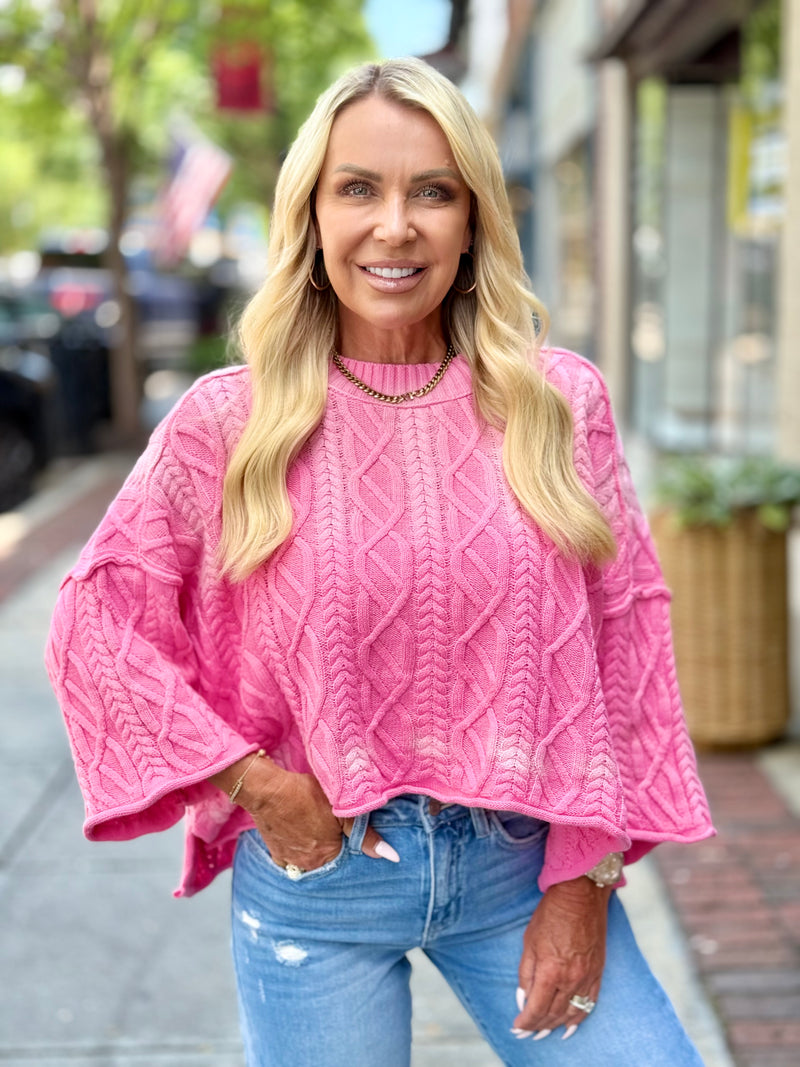 Ombre Sweater Top