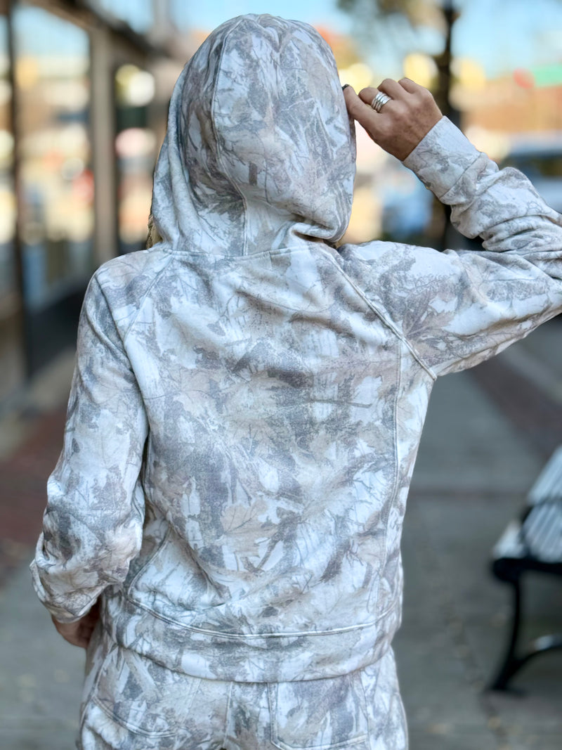Camo Printed Hoodie