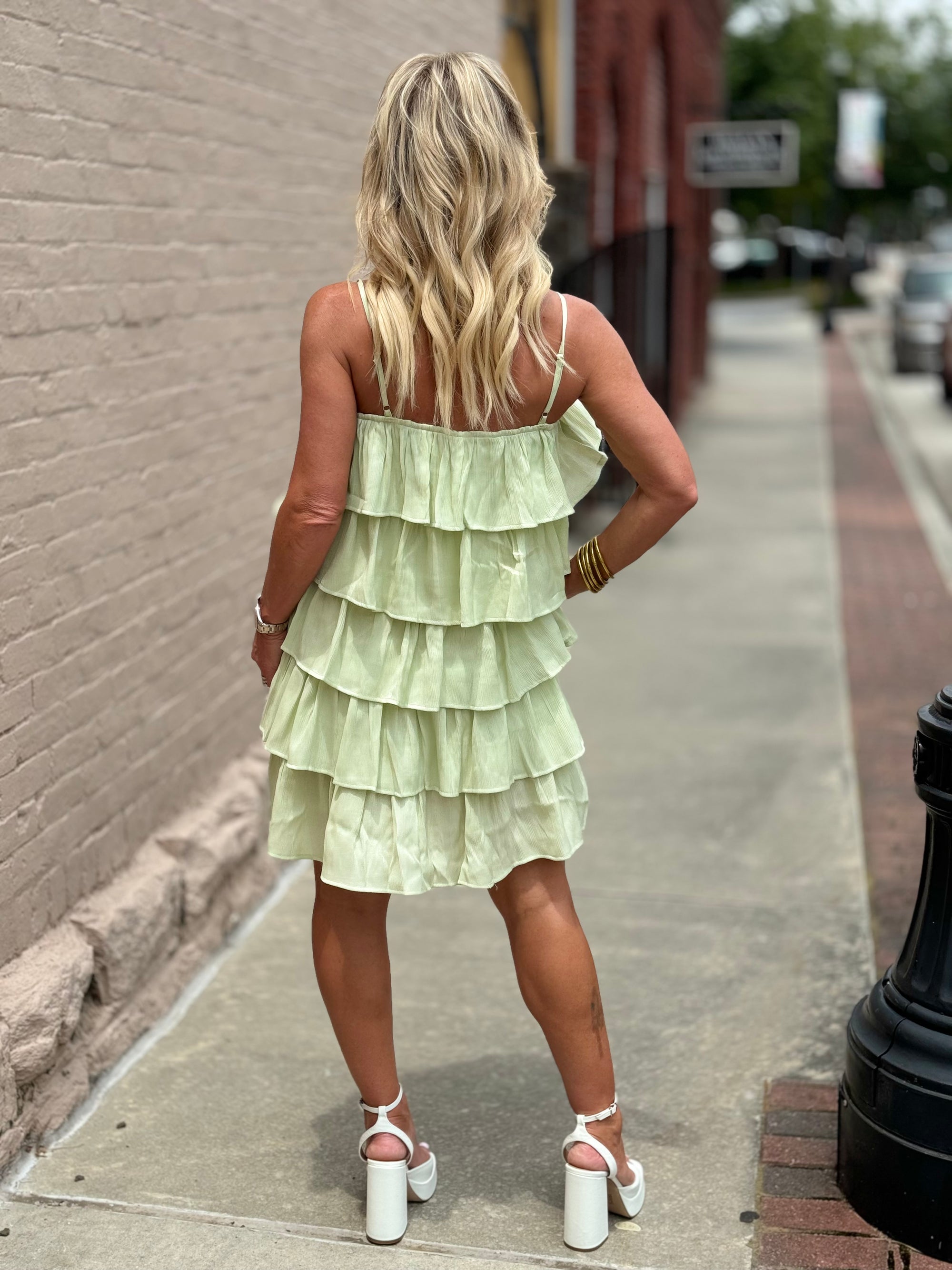 Tiered Ruffle Dress