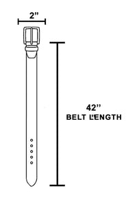 Oval Concho Belt