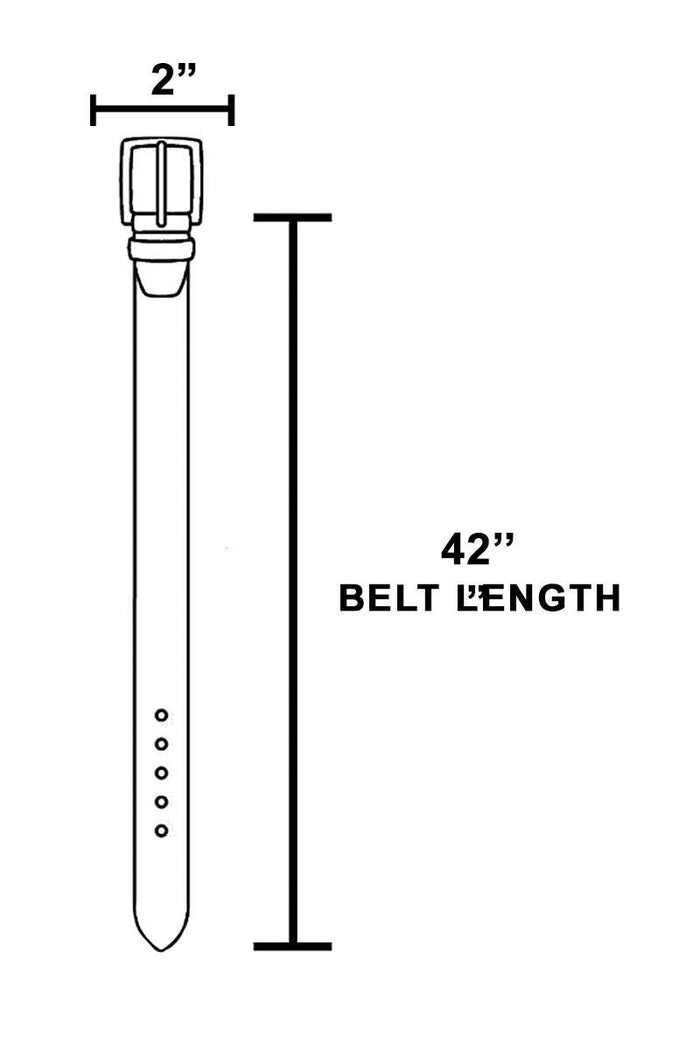 Oval Concho Belt