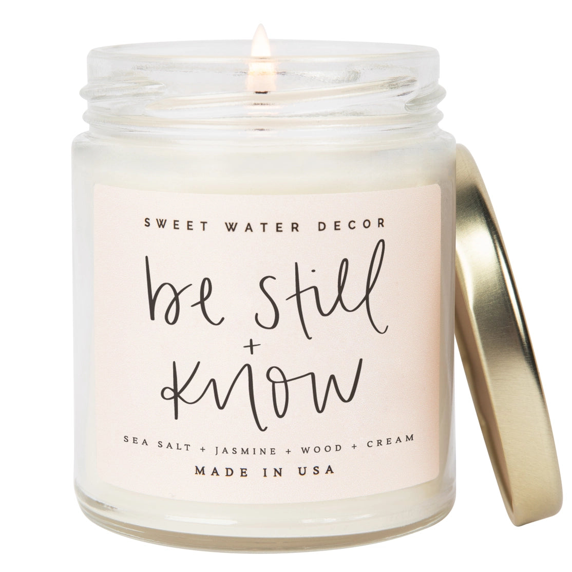 Be Still + Know Soy Candle