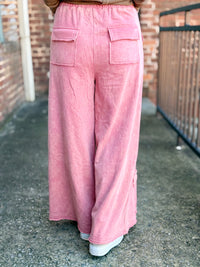 Wide Leg Bow Pants