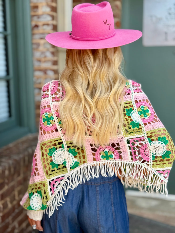 Crochet Fringe Hem Top
