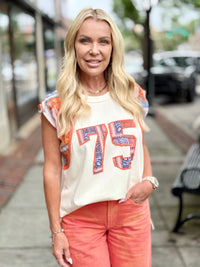 Patchwork Raglan Top