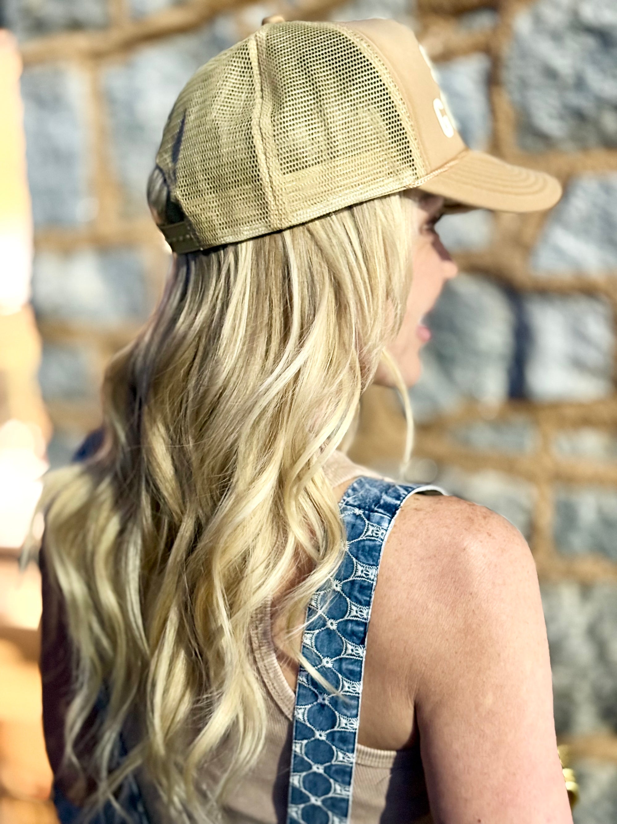 Stay Golden Trucker Hat