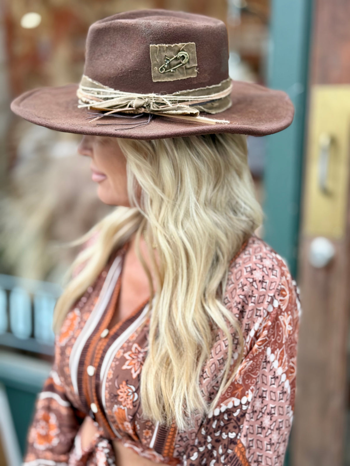 Rustic Multi Strap Hat