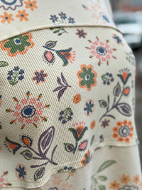 Floral Print Pullover