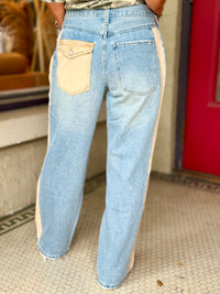 Contrast Side Stripe Pants