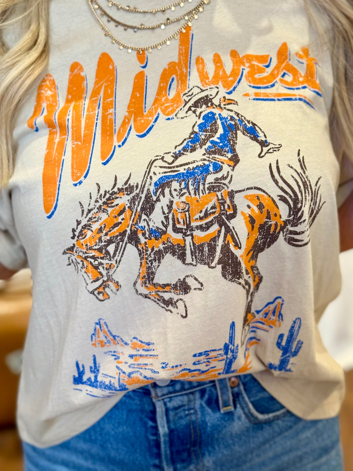 Midwest Cowboy Graphic Tee