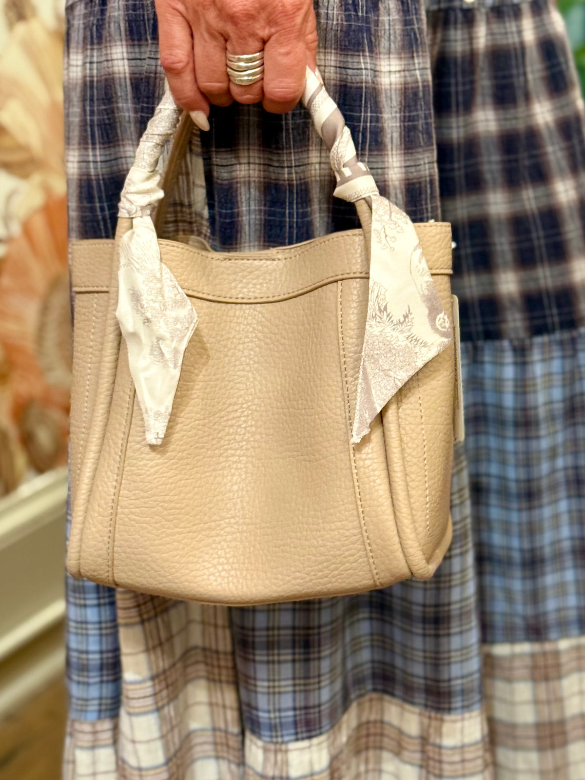 Scarf Handle Purse