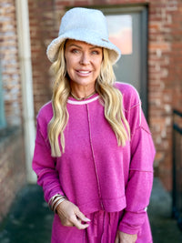 Exposed Seam Barrel Pants + Top Set