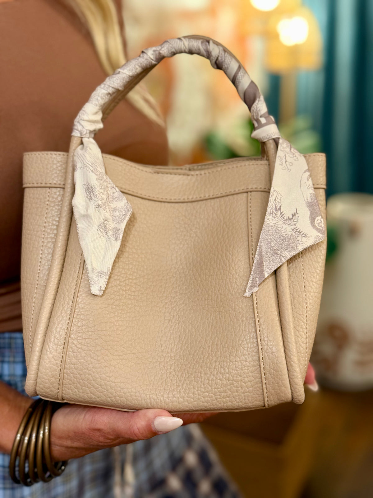 Scarf Handle Purse