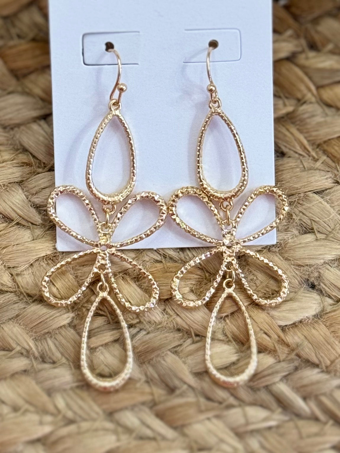 Flower Drop Earrings