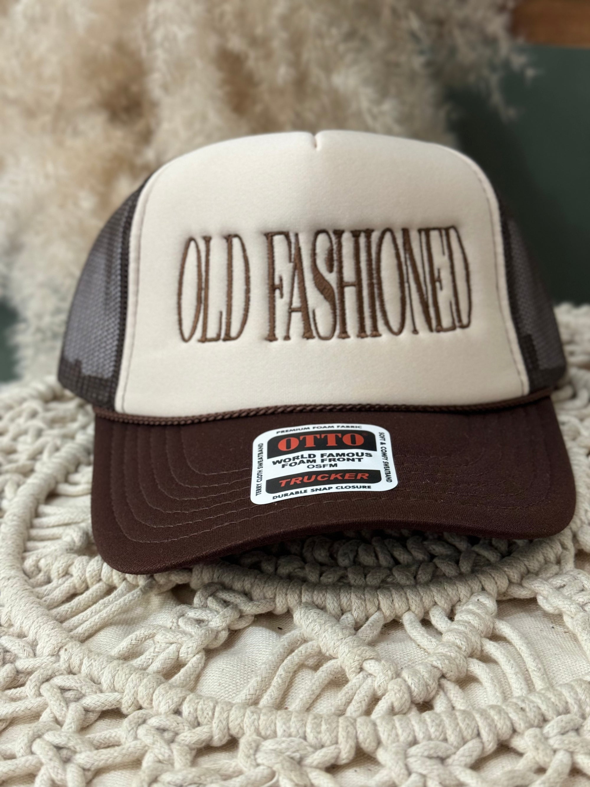 Old Fashioned Trucker Hat