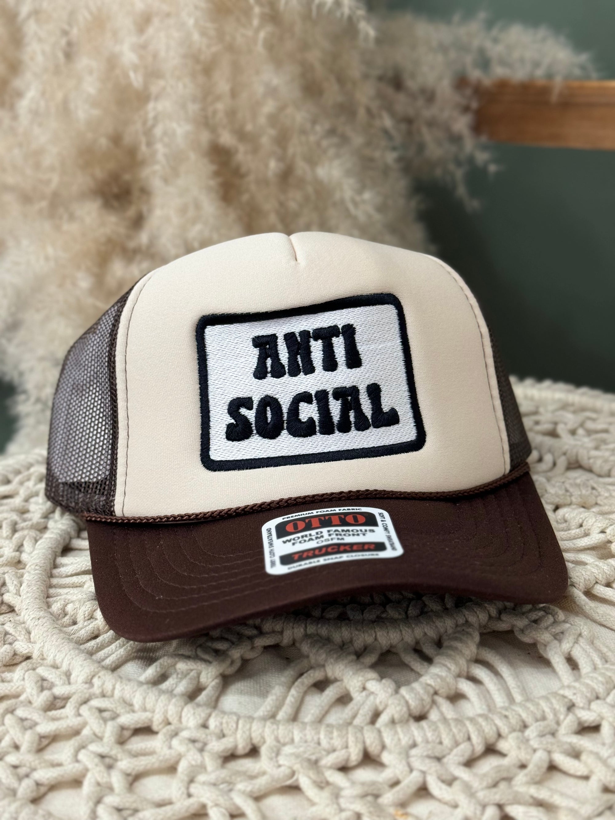 Anti Social Trucker Hat