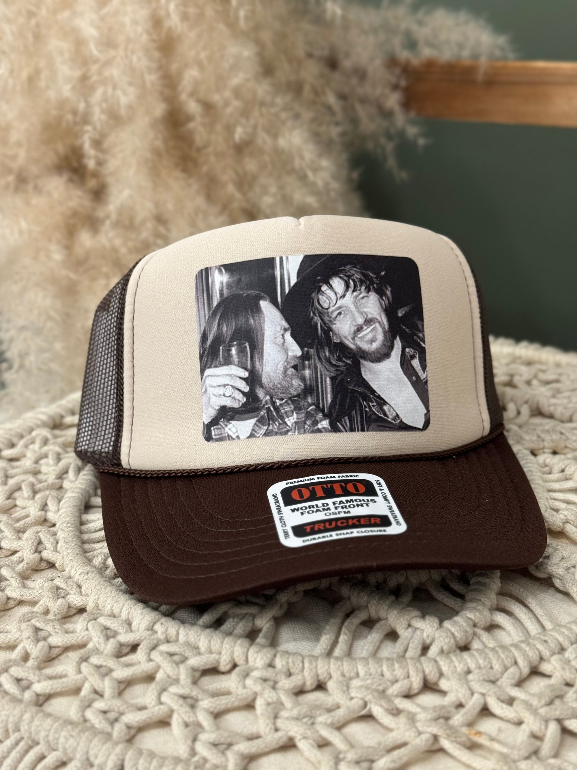 Waylon + Willie Trucker Hat