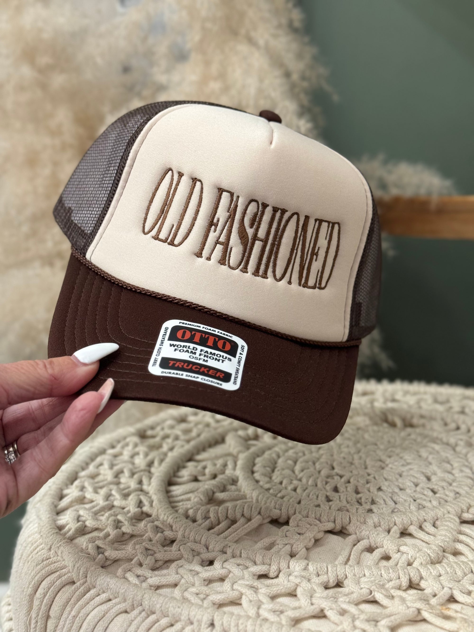 Old Fashioned Trucker Hat