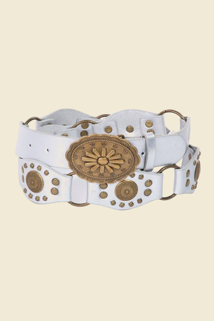Oval Concho Belt