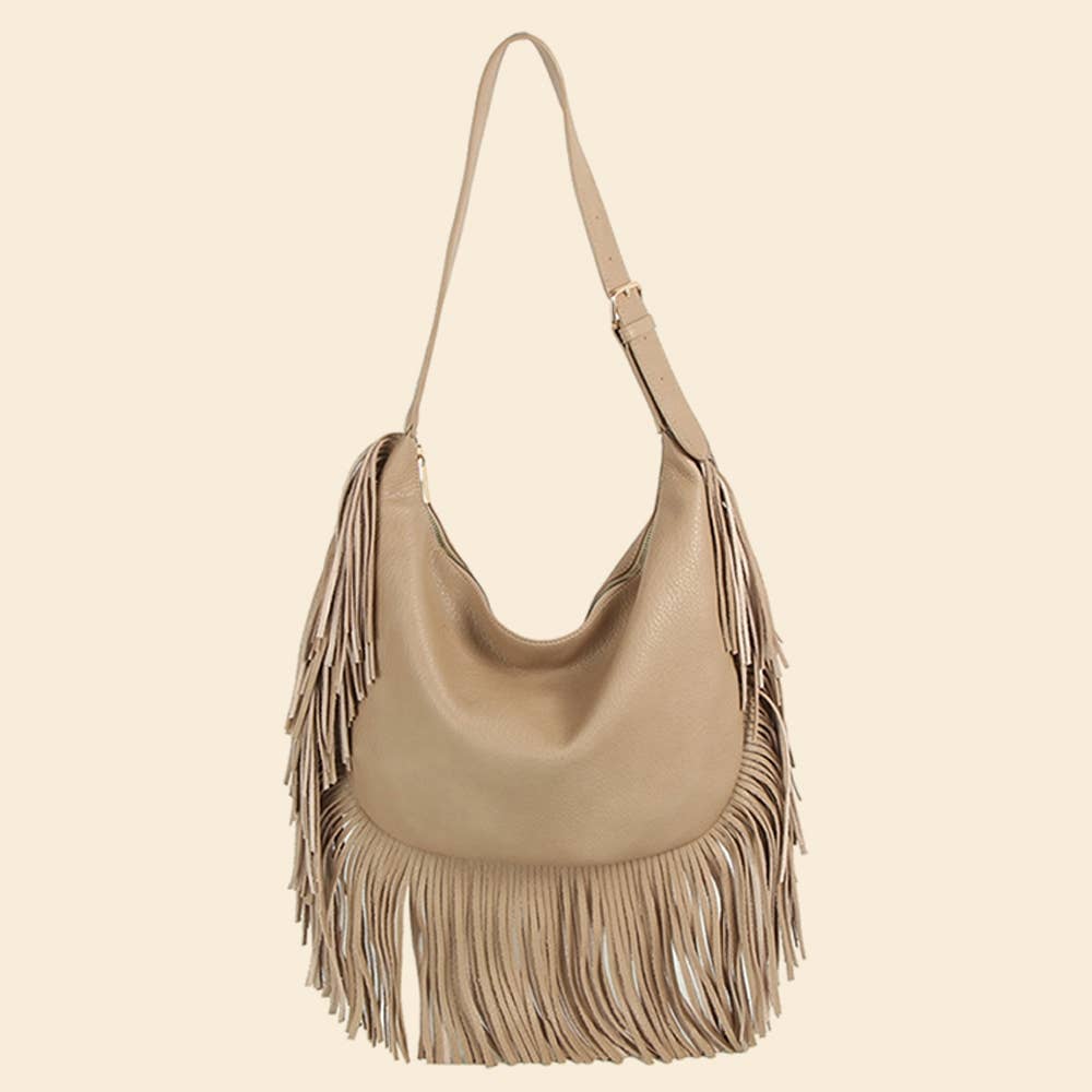 Hobo Fringe Shoulder Bag