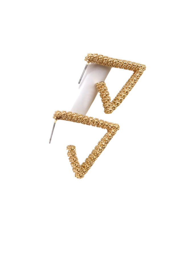 Triangle Mini Hoops