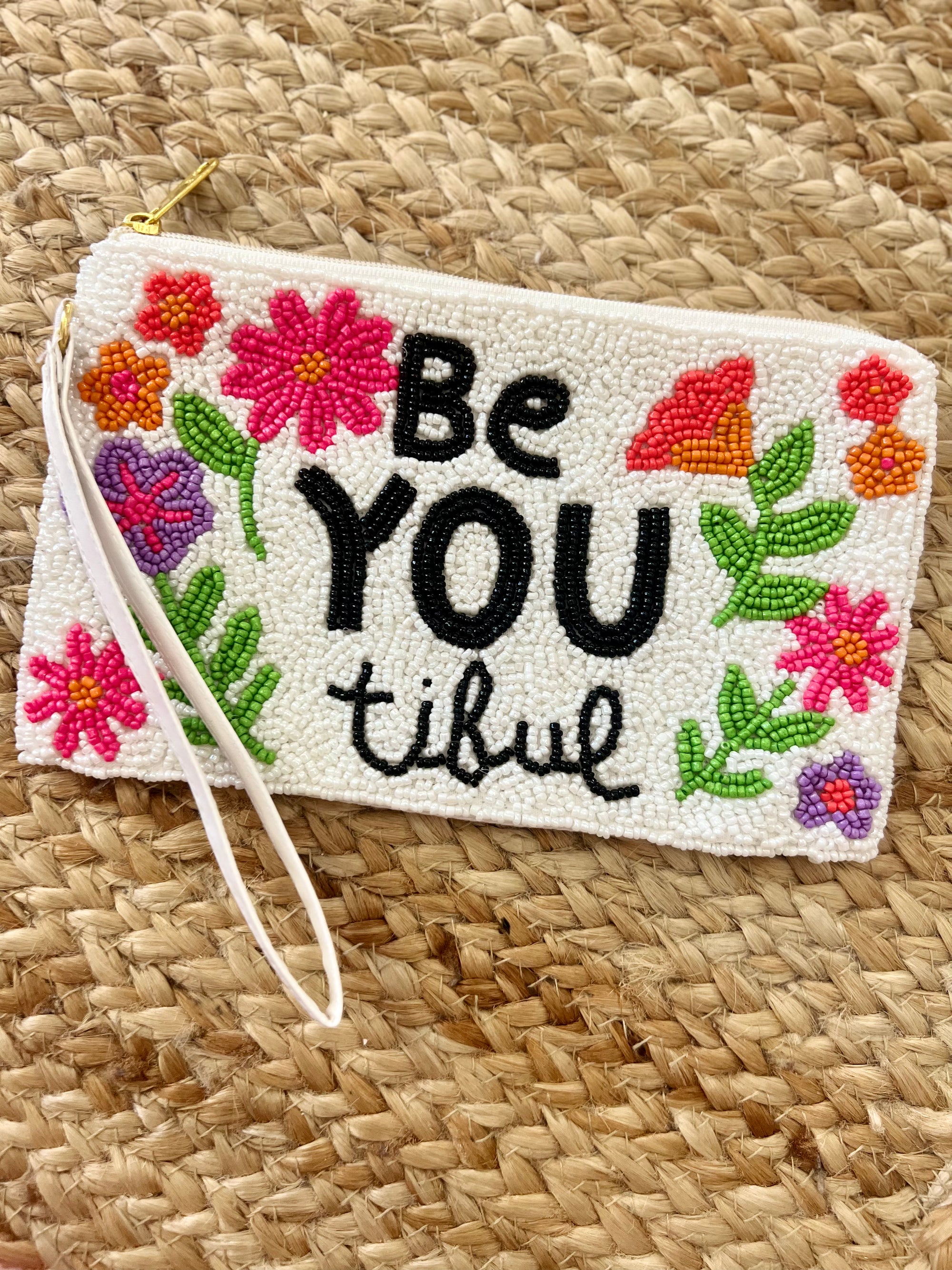 Be You Tiful Coin Wristlet Pouch